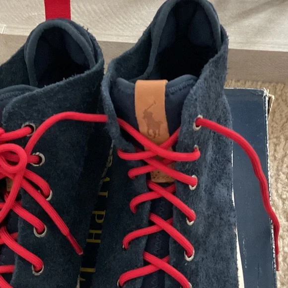 Delaney high-top Polo sneaker by Ralph Lauren - Picture 6 of 6